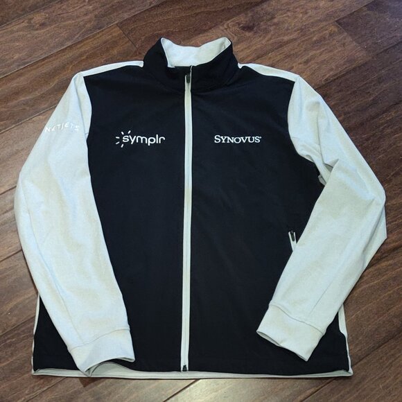 Dunning Golf Glenbeg Water-Resistant Performance Jacket Black NWOT SIZE … - Picture 1 of 8